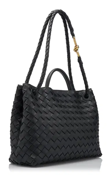 Bottega Veneta Medium Andiamo Intrecciato Leather Tote Bag | Thumbnail 4