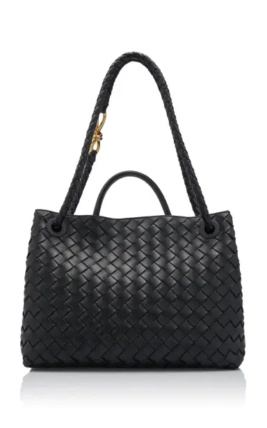 Bottega Veneta Medium Andiamo Intrecciato Leather Tote Bag | Thumbnail 5