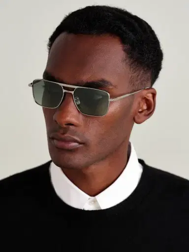 DIOR Eyewear DiorBlackSuit S17U D-Frame Silver-Tone Sunglasses - Men | Thumbnail 2 DIOR Eyewear DiorBlackSuit S17U D-Frame Silver-Tone Sunglasses - Men | Thumbnail 2