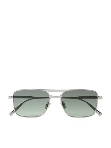 DIOR Eyewear DiorBlackSuit S17U D-Frame Silver-Tone Sunglasses - Men | Thumbnail 1 DIOR Eyewear DiorBlackSuit S17U D-Frame Silver-Tone Sunglasses - Men | Thumbnail 1