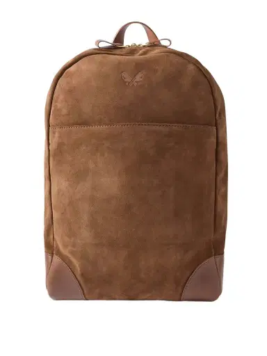 Bennett Winch Leather-Trimmed Suede Backpack - Men | Thumbnail 1 Bennett Winch Leather-Trimmed Suede Backpack - Men | Thumbnail 1