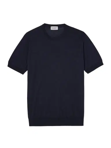 John Smedley Hilcote Merino Wool and Sea Island Cotton-Blend T-Shirt - Men | Thumbnail 1
