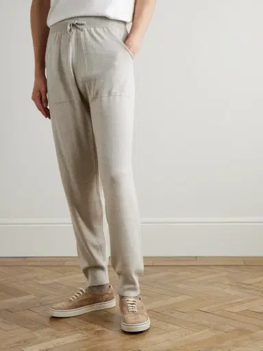 John Smedley Henning Tapered Merino Wool Sweatpants - Men | Thumbnail 3 John Smedley Henning Tapered Merino Wool Sweatpants - Men | Thumbnail 3