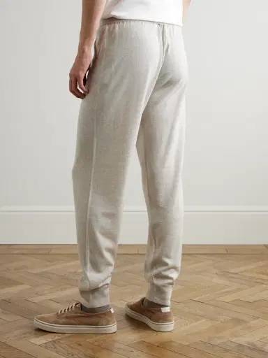 John Smedley Henning Tapered Merino Wool Sweatpants - Men | Thumbnail 4 John Smedley Henning Tapered Merino Wool Sweatpants - Men | Thumbnail 4