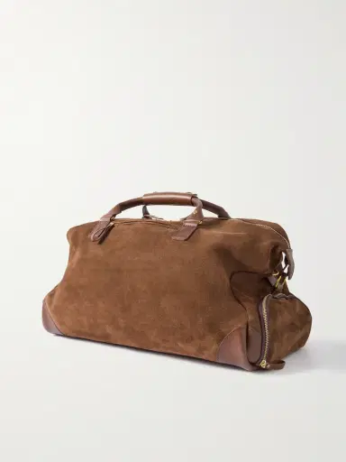 Bennett Winch Suede Weekend Bag - Men | Thumbnail 3 Bennett Winch Suede Weekend Bag - Men | Thumbnail 3