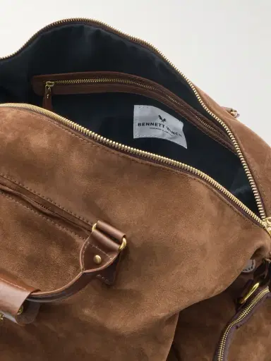 Bennett Winch Suede Weekend Bag - Men | Thumbnail 5 Bennett Winch Suede Weekend Bag - Men | Thumbnail 5