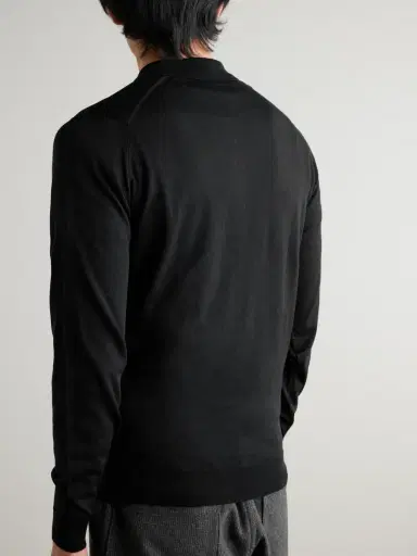 John Smedley Belper Slim-Fit Merino Wool Polo Shirt - Men | Thumbnail 4 John Smedley Belper Slim-Fit Merino Wool Polo Shirt - Men | Thumbnail 4