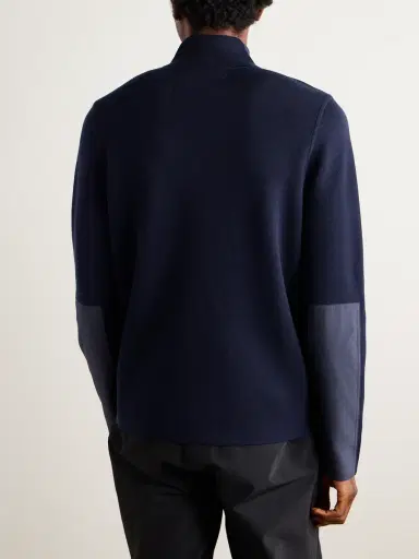 Aztech Mountain Matterhorn Shell-Trimmed Wool Half-Zip Ski Mid-Layer - Men | Thumbnail 3 Aztech Mountain Matterhorn Shell-Trimmed Wool Half-Zip Ski Mid-Layer - Men | Thumbnail 3
