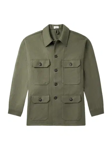 Ghiaia Cashmere Wool-Flannel Jacket - Men | Thumbnail 1