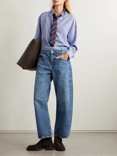 La Ligne The Megalyn High-rise Barrel-leg Jeans | Thumbnail 2