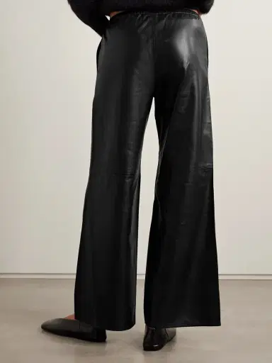 La Ligne Colby Leather Wide-leg Pants | Thumbnail 4