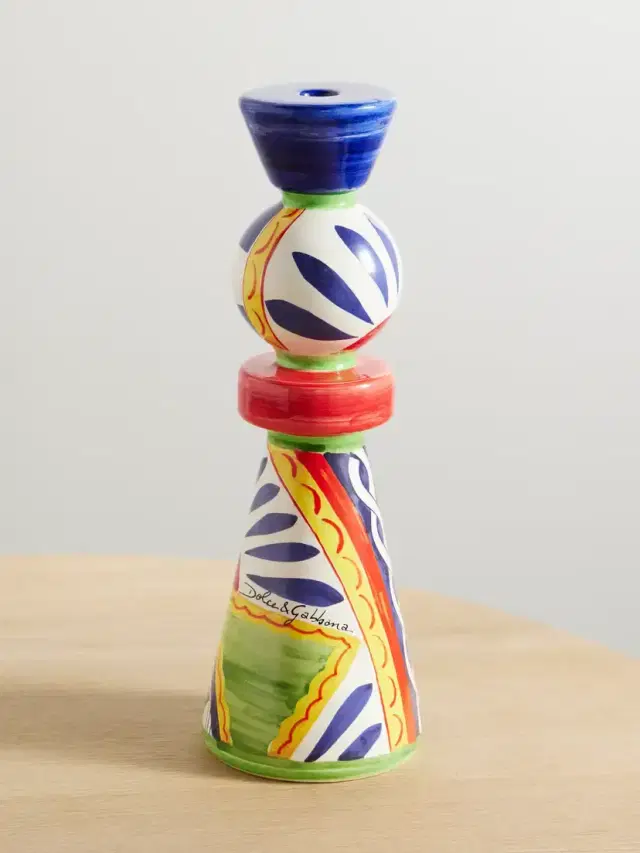 Dolce & Gabbana Ceramic Candleholder