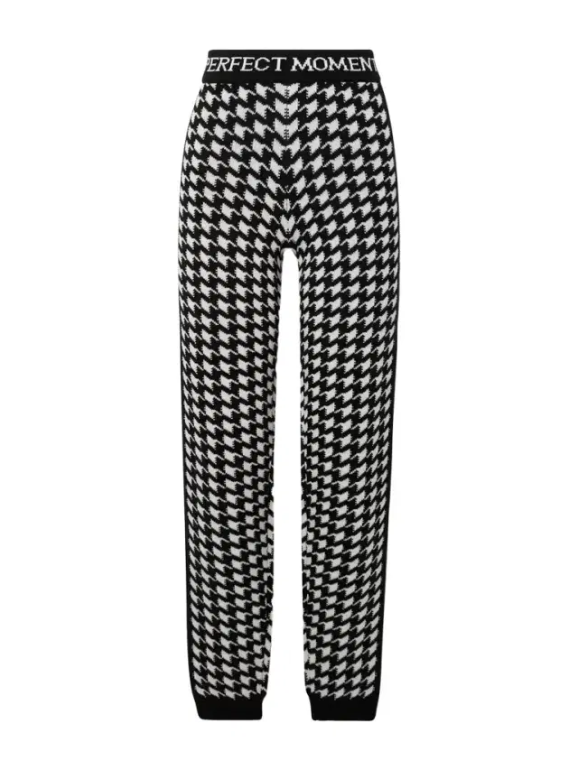 Houndstooth Merino Wool Leggings