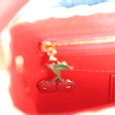 Louis Vuitton Louis Vuitton X Takashi Murakami Capucines Mini Red and Blue Monogram Cherry Denim and Rattan Wicker Gold Hardware | Thumbnail 9 Louis Vuitton Louis Vuitton X Takashi Murakami Capucines Mini Red and Blue Monogram Cherry Denim and Rattan Wicker Gold Hardware | Thumbnail 9