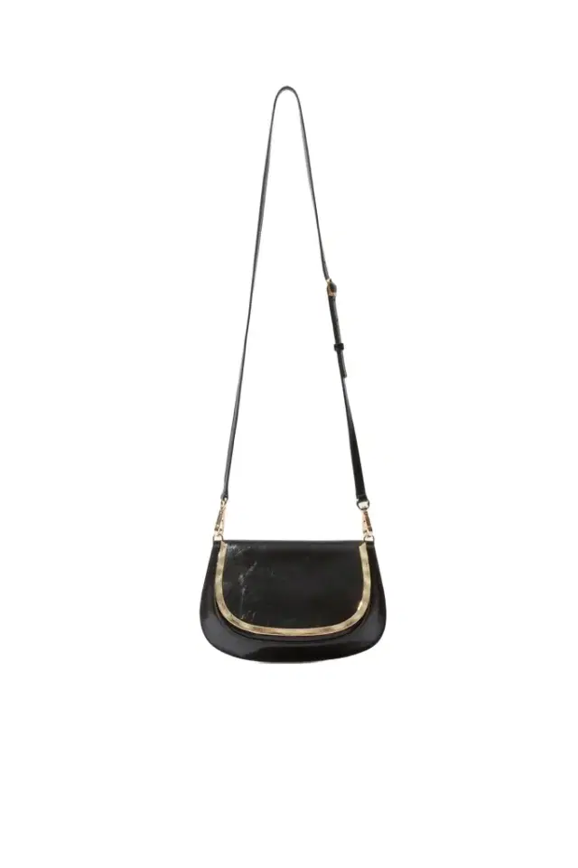 Logan Shiny Leather Crossbody