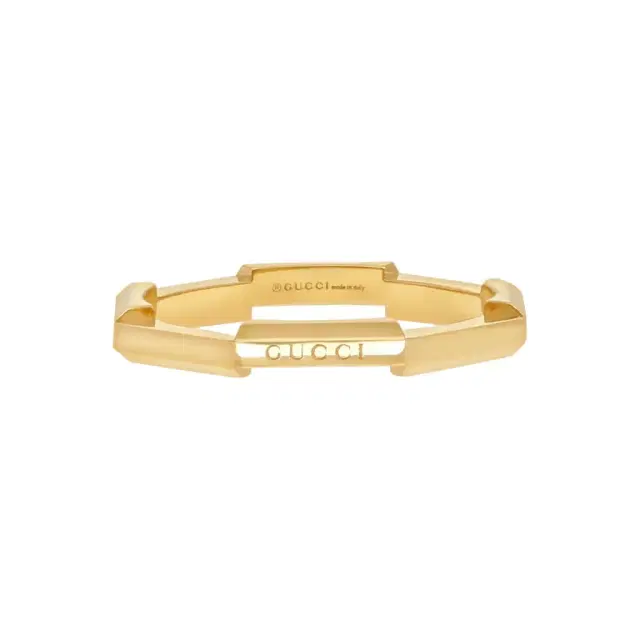 Gucci Gucci Link to Love 18K Yellow Gold Ring YBC662194001018 - by The Solist