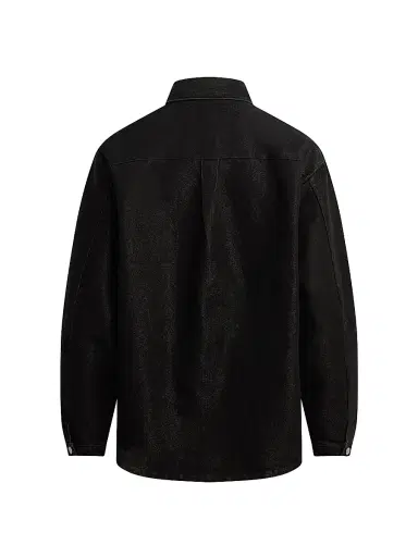 Hudson Jeans Women's Cotton-Blend Barrel-Sleeve Jacket - Metallic Rinse - Size XS | Thumbnail 3