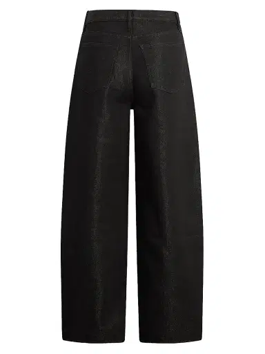 Hudson Jeans Women's Bailey Relaxed Barrel Jeans - Metallic Rinse - Size 26 | Thumbnail 3
