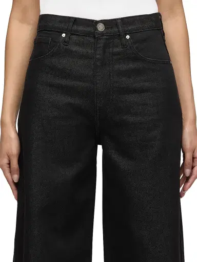 Hudson Jeans Women's Bailey Relaxed Barrel Jeans - Metallic Rinse - Size 26 | Thumbnail 7