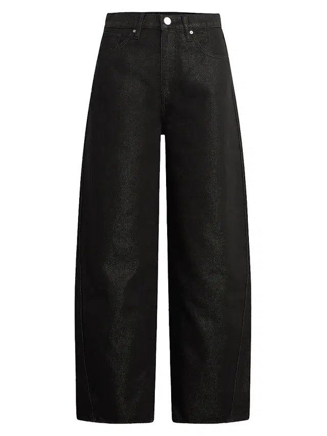 Hudson Jeans Women's Bailey Relaxed Barrel Jeans - Metallic Rinse