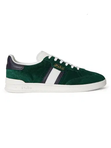 Polo Ralph Lauren Men's Suede Low-Top Sneakers - Forest Navy | Thumbnail 1