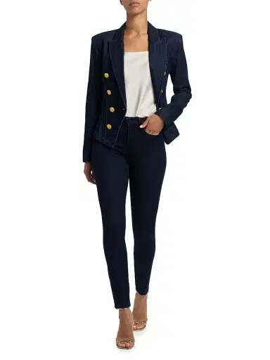 L'Agence Women's Marguerite High-Rise Skinny Jeans | Thumbnail 2