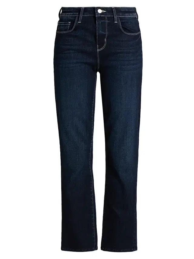 L'AGENCE Women's Aiden Low-Rise Slim-Fit Crop Jeans - Baton Rouge
