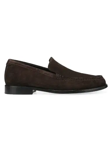 Vince Men's Miles Suede Loafers - Cocoa Brown | Thumbnail 1 Vince Men's Miles Suede Loafers - Cocoa Brown | Thumbnail 1