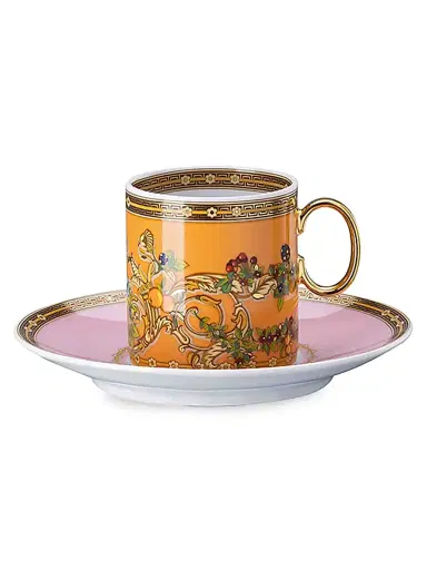Rosenthal Butterfly Garden Modern Teacup & Saucer Set | Thumbnail 1