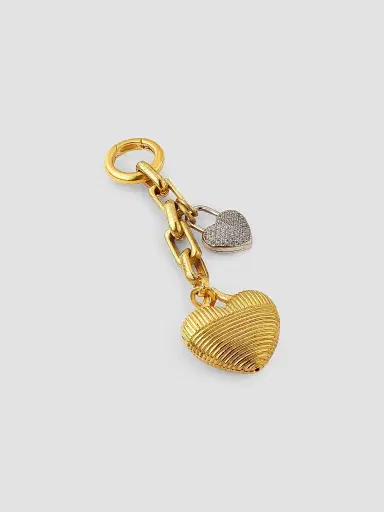 Elizabeth Cole Women's Mallory Crystal & 24K-Gold-Plated Bag Charm - Nocolor | Thumbnail 2