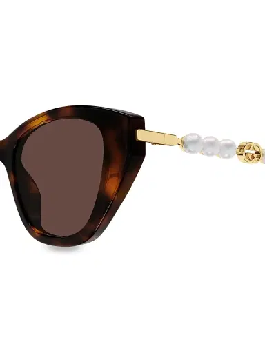 Gucci Women's Pearls And Strass 50MM Cat-Eye Sunglasses | Thumbnail 4 Gucci Women's Pearls And Strass 50MM Cat-Eye Sunglasses | Thumbnail 4