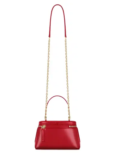 Givenchy Women's Antigona Vanity Bag in Box Leather with Chain - Vermillon | Thumbnail 3