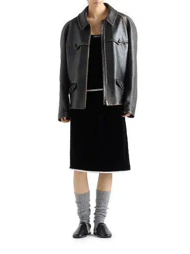 Prada Women's Velvet Top - Black | Thumbnail 5 Prada Women's Velvet Top - Black | Thumbnail 5