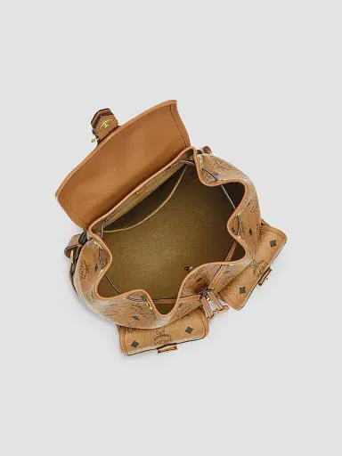 MCM Women's Small Aren Visetos Backpack | Thumbnail 2 MCM Women's Small Aren Visetos Backpack | Thumbnail 2