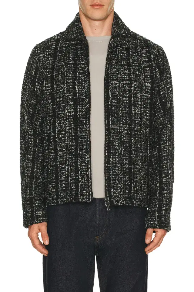 Percival Ingelo Zip Wool Boxy Jacket