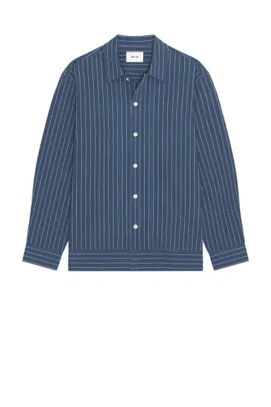 NN07 Reed Stripe Overshirt Shacket | Thumbnail 6