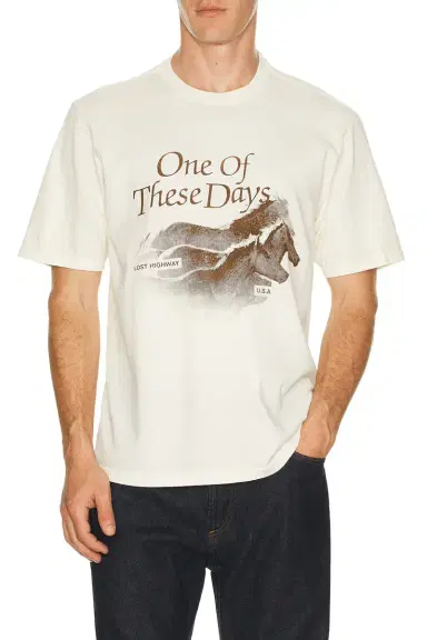 ONE OF THESE DAYS Lost Highway Tee | Thumbnail 3