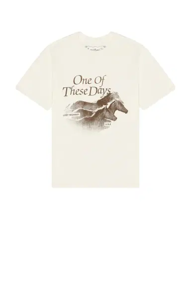 ONE OF THESE DAYS Lost Highway Tee | Thumbnail 6