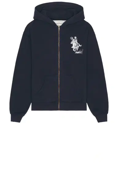 ONE OF THESE DAYS Barbed Zip Up Hoodie | Thumbnail 6