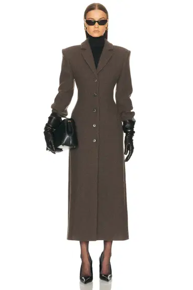 EAVES Yaron Manteco Wool Coat | Thumbnail 3 EAVES Yaron Manteco Wool Coat | Thumbnail 3