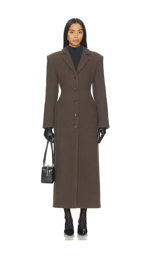 EAVES Yaron Manteco Wool Coat