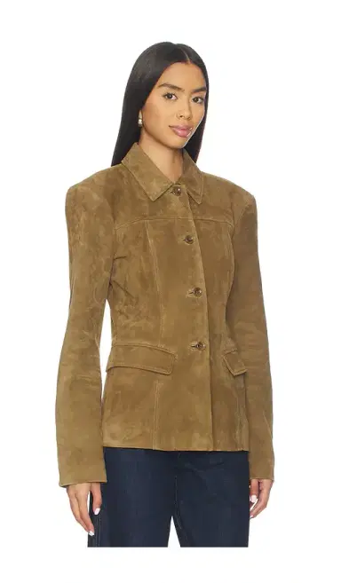 EAVES Aina Suede Cinched Jacket | Thumbnail 2