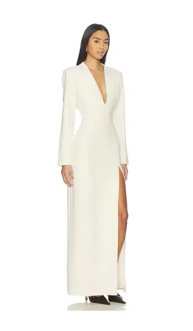 EAVES Lovise Polished Crepe Maxi Dress | Thumbnail 2 EAVES Lovise Polished Crepe Maxi Dress | Thumbnail 2