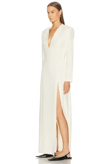 EAVES Lovise Polished Crepe Maxi Dress | Thumbnail 4 EAVES Lovise Polished Crepe Maxi Dress | Thumbnail 4