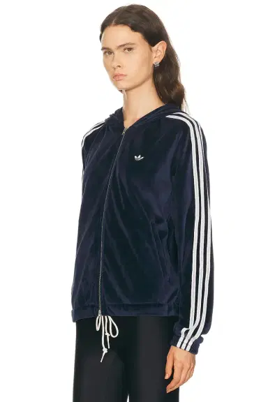 adidas by Wales Bonner Velour Track Jacket | Thumbnail 3
