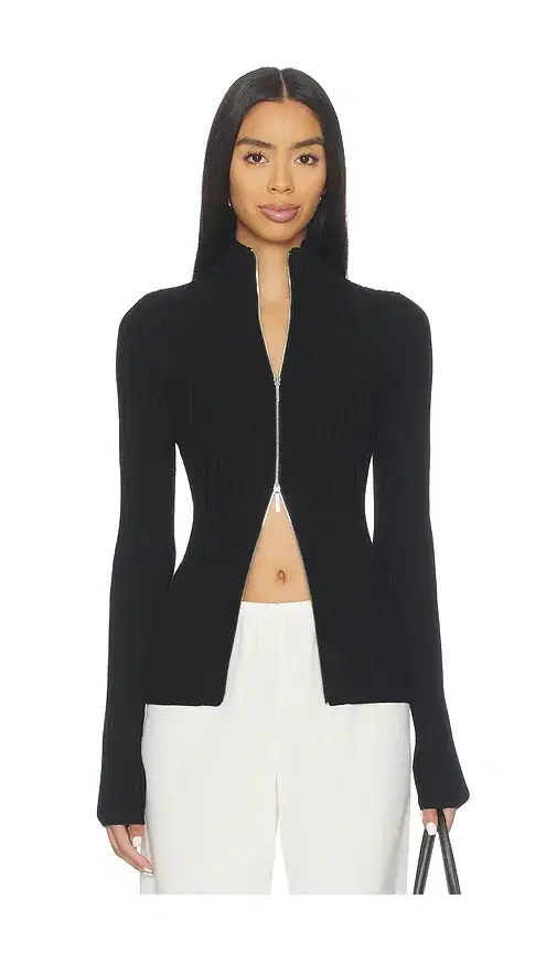EAVES Adison Ribbed Slim Long Sleeve