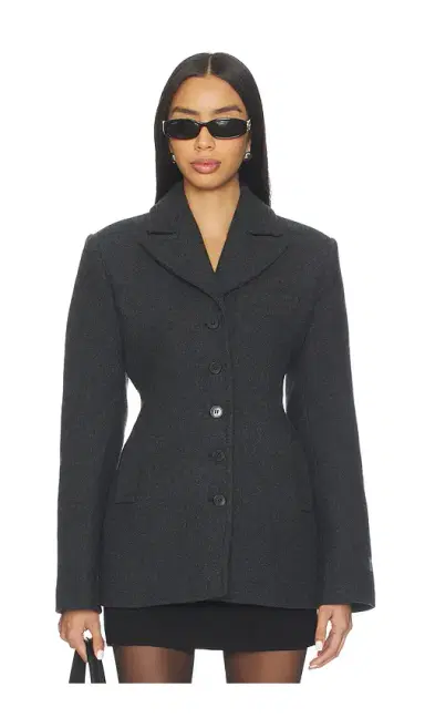 EAVES Oak Manteco Wool Blazer Jacket | Thumbnail 1 EAVES Oak Manteco Wool Blazer Jacket | Thumbnail 1