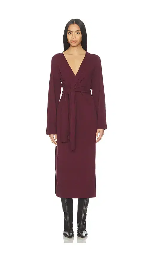 SIMKHAI Skyla Wrap Dress