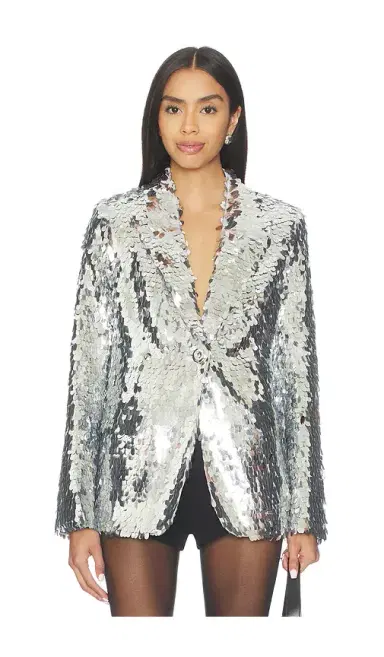 SIMONMILLER Leon Sequin Blazer | Thumbnail 1