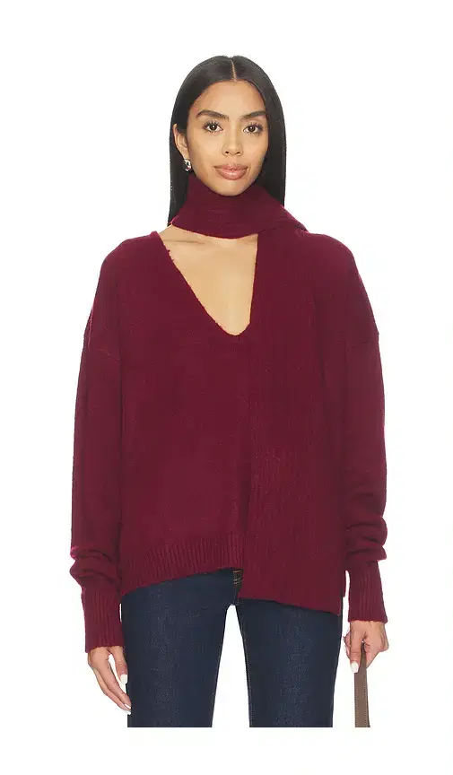 MORE TO COME Mishka Scarf Sweater